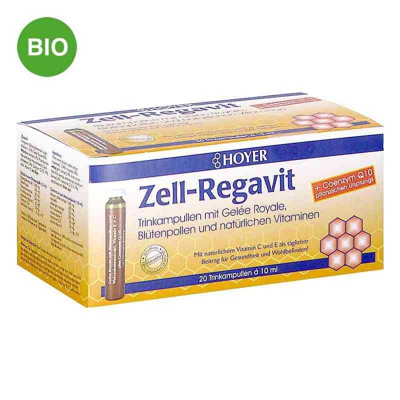 Hoyer Zell Regavit Trinkampullen 20X10 ml von HOYER GmbH PZN 02002724
