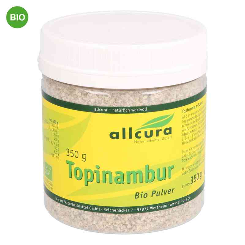 Topinambur Pulver Bio 350 g von allcura Naturheilmittel GmbH PZN 09635711