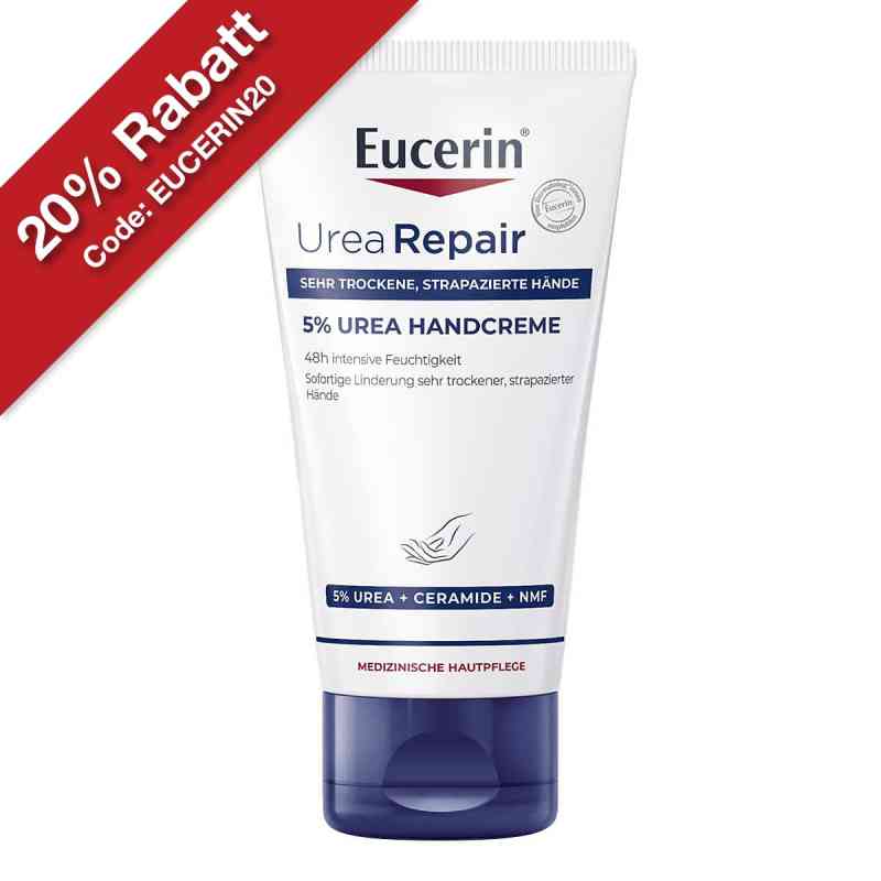 Eucerin UreaRepair 5% Urea Handcreme 75 ml von Beiersdorf AG Eucerin PZN 11678099