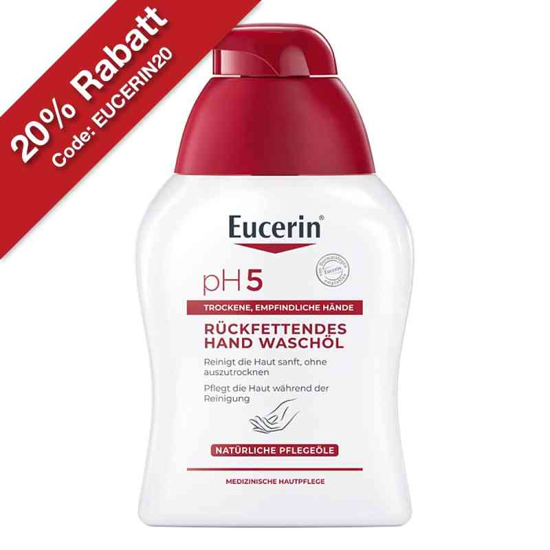 Eucerin pH5 Hand Wasch öl empfindliche Haut 250 ml von Beiersdorf AG Eucerin PZN 13889044