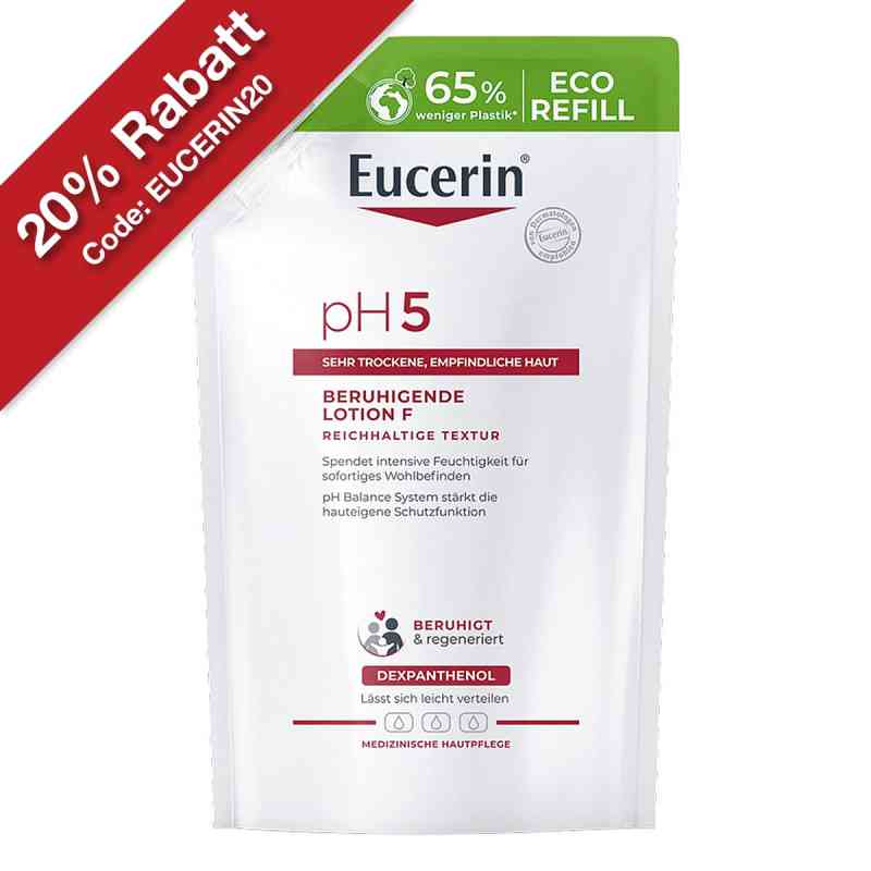 Eucerin pH5 Lotion F Nachfüll empfindliche Haut 400 ml von Beiersdorf AG Eucerin PZN 13889185