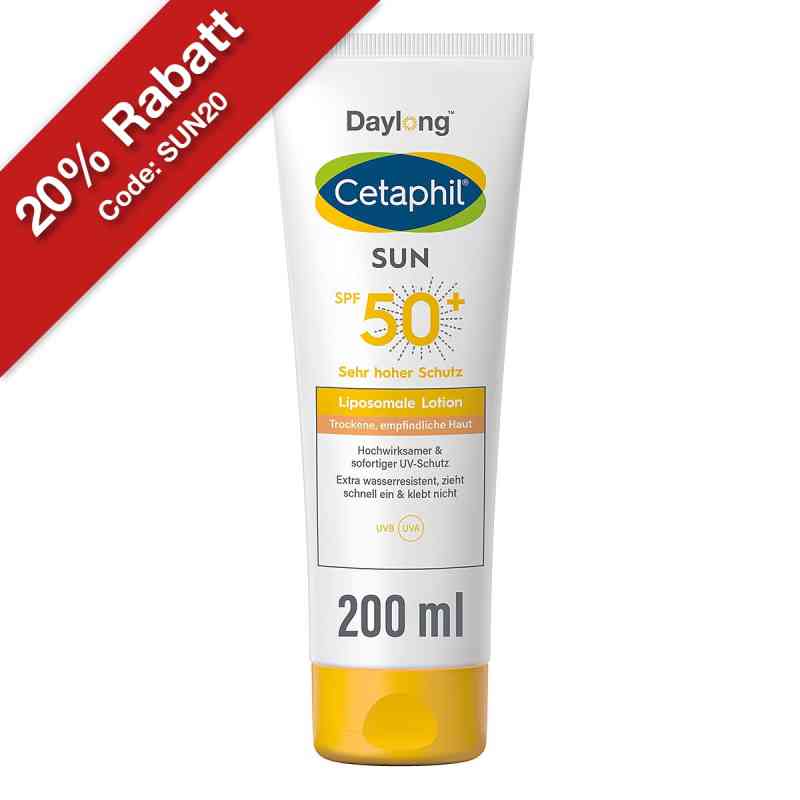 Cetaphil Sun Daylong SPF 50+ Liposomale Lotion 200 ml von Galderma Laboratorium GmbH PZN 14237148