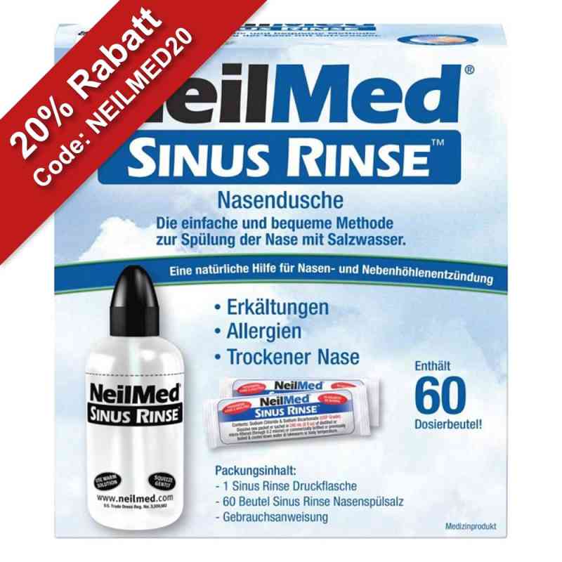 Neilmed® Sinus Rinse Nasendusche + 60 Dosierbeutel Nasenspülsalz 1 Pck von NeilMed Pharma GmbH PZN 15297276