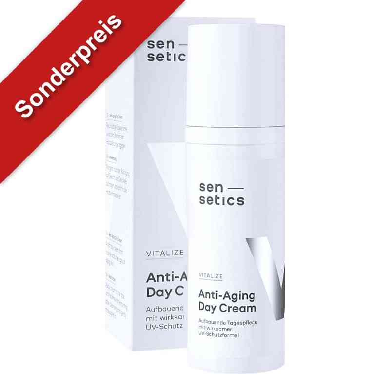Sensetics Vitalize Anti-Aging Gesichtscreme Tagescreme 50 ml von Apologistics GmbH PZN 17284303