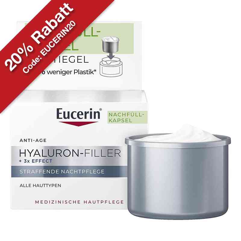 Eucerin Anti-Age Hyaluron-Filler Nacht Nachfüllkapsel 50 ml von Beiersdorf AG Eucerin PZN 18173296