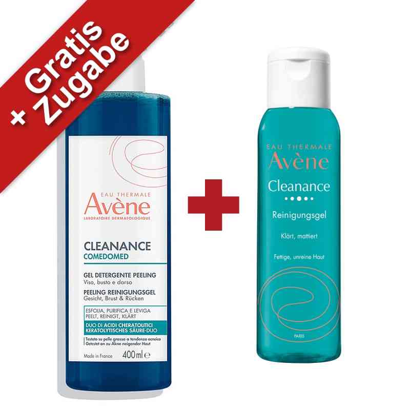 Avene Cleanance Comedomed Peeling Reinigungsgel 400 ml von PIERRE FABRE DERMO KOSMETIK GmbH PZN 19405946