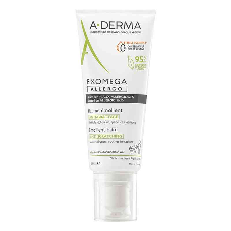 A-derma Exomega Control Allergo Balsam Rückfettend 200 ml von PIERRE FABRE DERMO KOSMETIK GmbH PZN 17438396