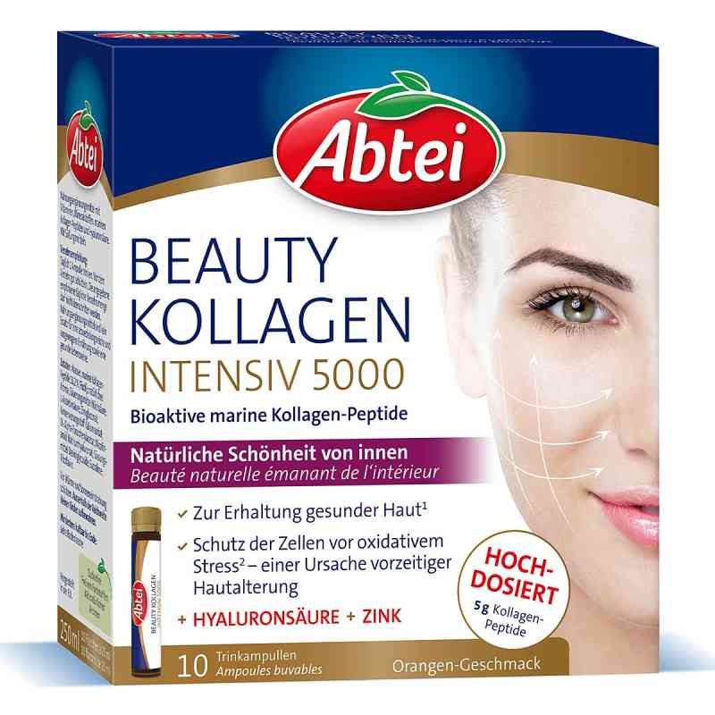 Abtei Beauty Kollagen Intensiv 5000 Trinkampullen 10X25 ml von Perrigo Deutschland GmbH PZN 16363041