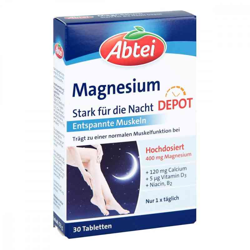 Abtei Magnesium Stark für die Nacht Depot Tabletten 30 stk von Omega Pharma Deutschland GmbH PZN 01647666