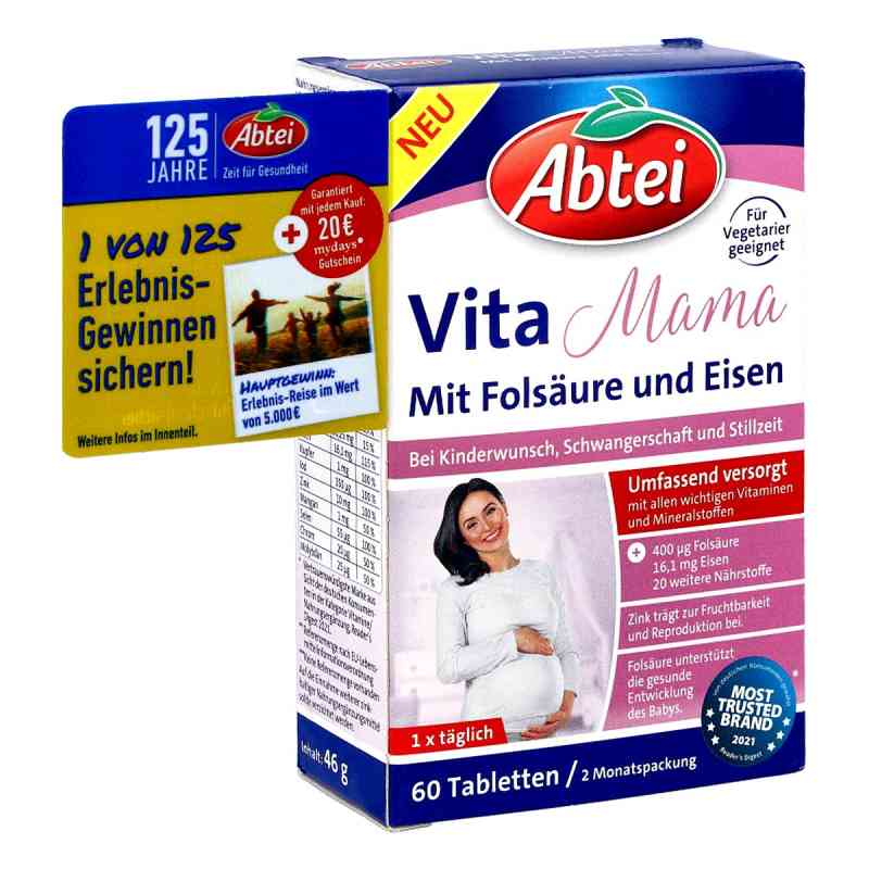 Abtei Vita Mama Tabletten 60 stk von Perrigo Deutschland GmbH PZN 17261207