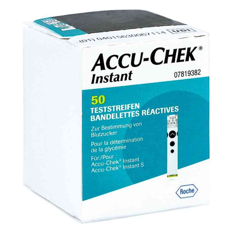 Accu-chek Instant Teststreifen 50 stk von + Prisoma GmbH PZN 17419045