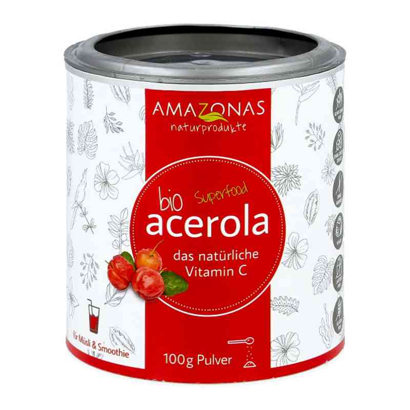 Acerola 100% Bio Pur nat.Vit.C Pulver 100 g von AMAZONAS Naturprodukte Handels G PZN 06632586