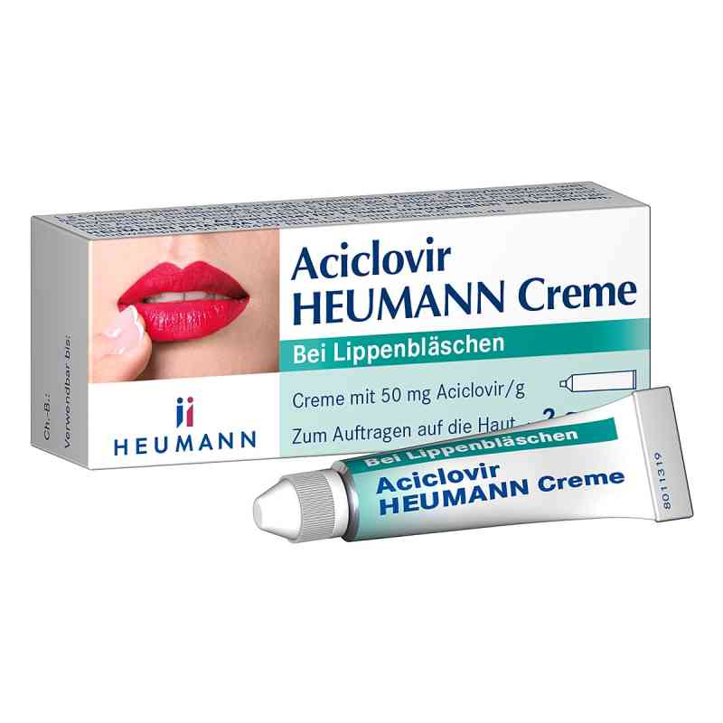 Aciclovir Heumann Creme bei Lippenherpes 2 g von HEUMANN PHARMA GmbH & Co. Generi PZN 06977954