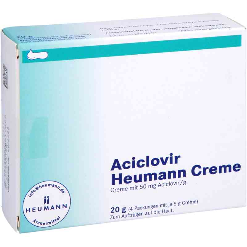 Aciclovir Heumann (verschreibungspflichtig) 20 g von HEUMANN PHARMA GmbH & Co. Generica KG PZN 06977977