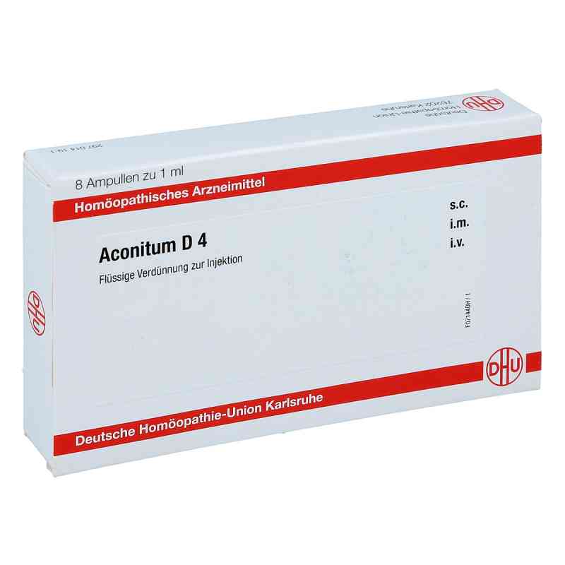 Aconitum D4 Ampullen 8X1 ml von DHU-Arzneimittel GmbH & Co. KG PZN 11703897