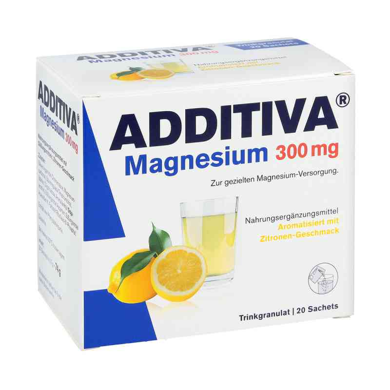 Additiva Magnesium 300 mg N Pulver 20 stk von Dr.B.Scheffler Nachf. GmbH & Co. PZN 10933632