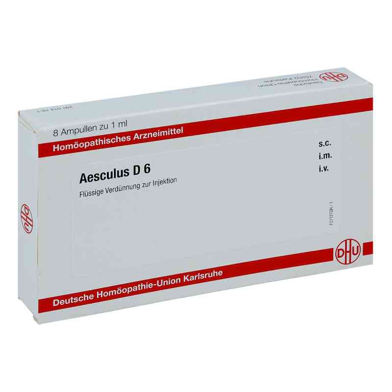 Aesculus D6 Ampullen 8X1 ml von DHU-Arzneimittel GmbH & Co. KG PZN 11703940