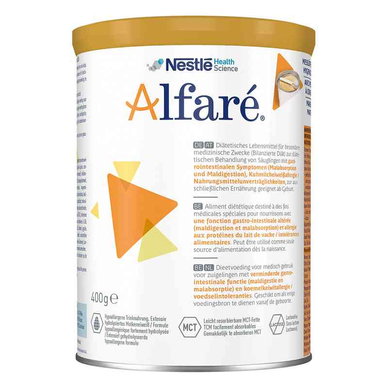 Alfare Spezialnahrung Pulver 400 g von Nestle Health Science (Deutschland) GmbH PZN 04676869