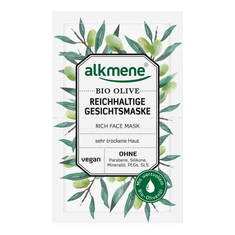 Alkmene reichhaltige Gesichtsmaske Bio Olive 2X6 ml von Schröder Cosmetics GmbH & Co. KG PZN 14243893