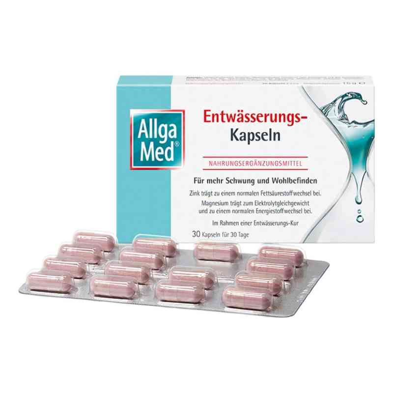 Allga Med Entwässerungs-kapseln 30 stk von Dr. Theiss Naturwaren GmbH PZN 11657424