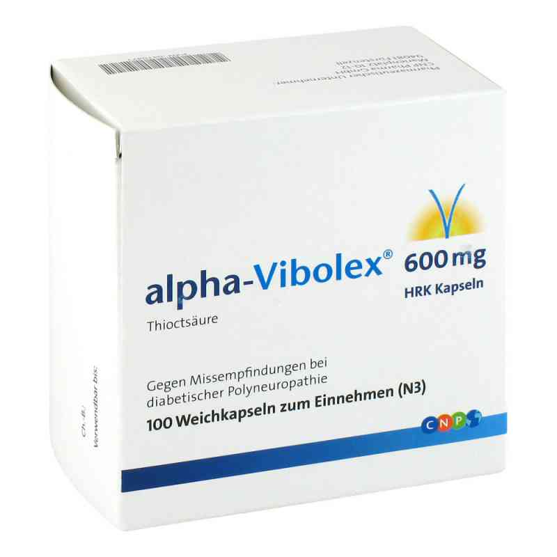 Alpha-Vibolex 600 HRK 100 stk von CNP Pharma GmbH PZN 00410471