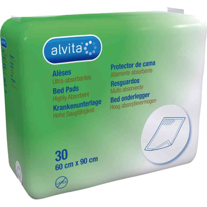 Alvita Krankenunterlage 60x90 cm 30 stk von Alliance Healthcare Deutschland GmbH PZN 10193247