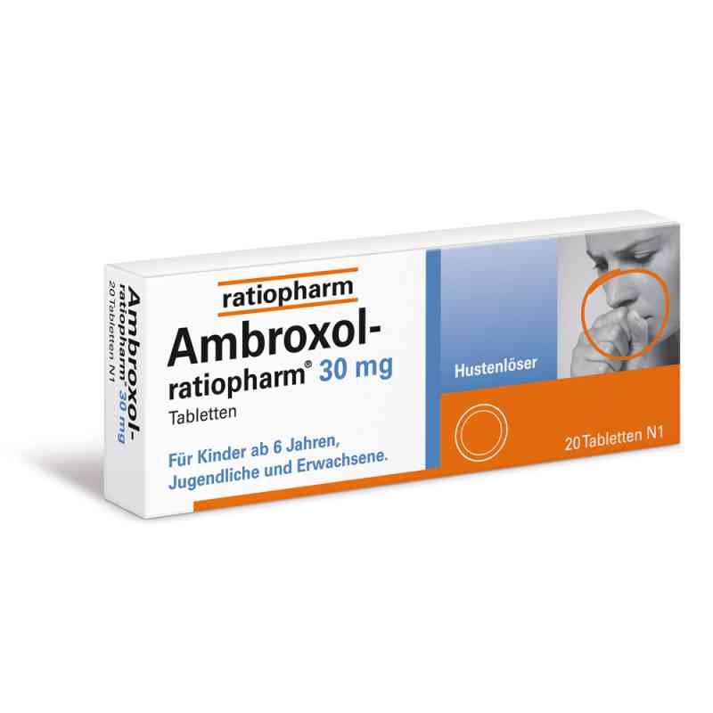 Ambroxol-ratiopharm 30mg Hustenlöser 20 stk von ratiopharm GmbH PZN 00680816