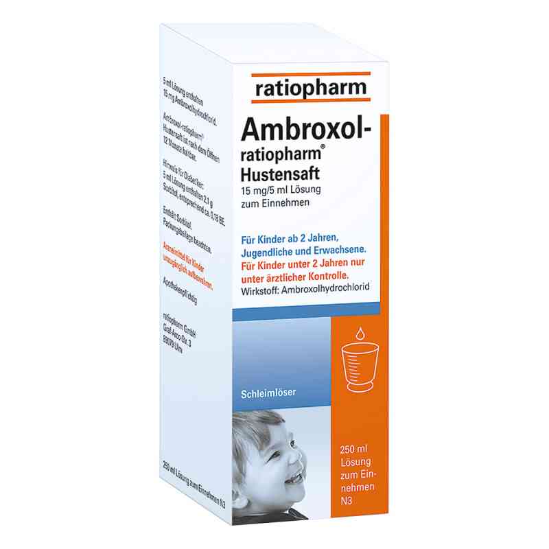 Ambroxol-ratiopharm Hustensaft 250 ml von ratiopharm GmbH PZN 00563111