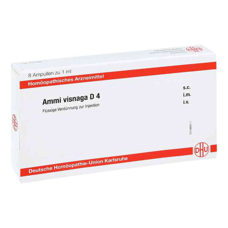 Ammi Visnaga D4 Ampullen 8X1 ml von DHU-Arzneimittel GmbH & Co. KG PZN 11703992