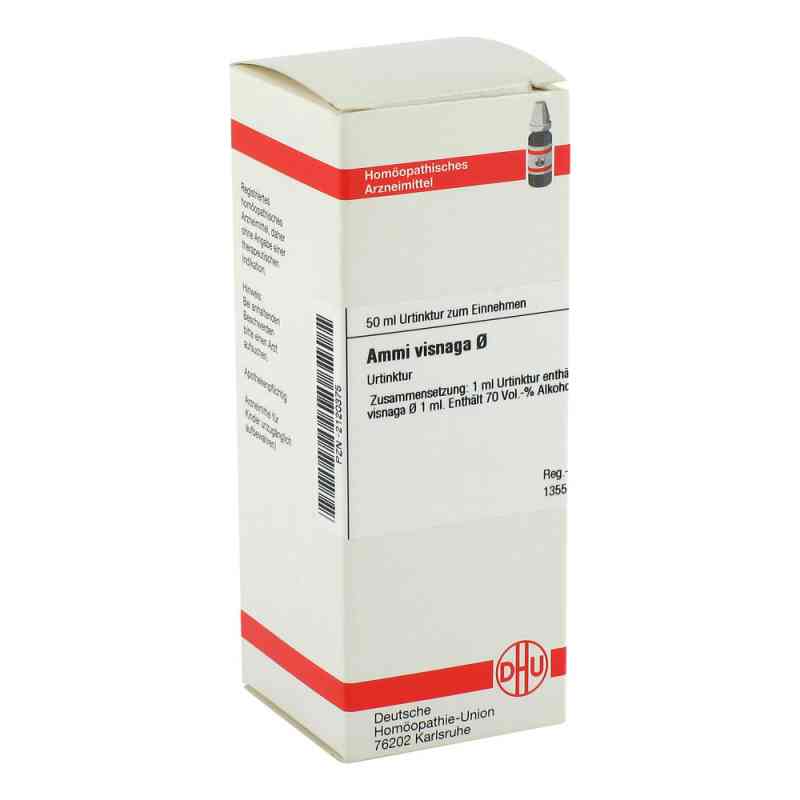 Ammi Visnaga Urtinktur D1 50 ml von DHU-Arzneimittel GmbH & Co. KG PZN 02120375