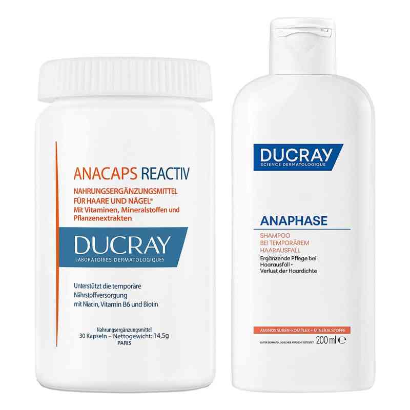 Anacaps Reactiv 30 Kapseln + Anaphase Shampoo 200 ml 1 Set von PIERRE FABRE DERMO KOSMETIK GmbH PZN 08107509