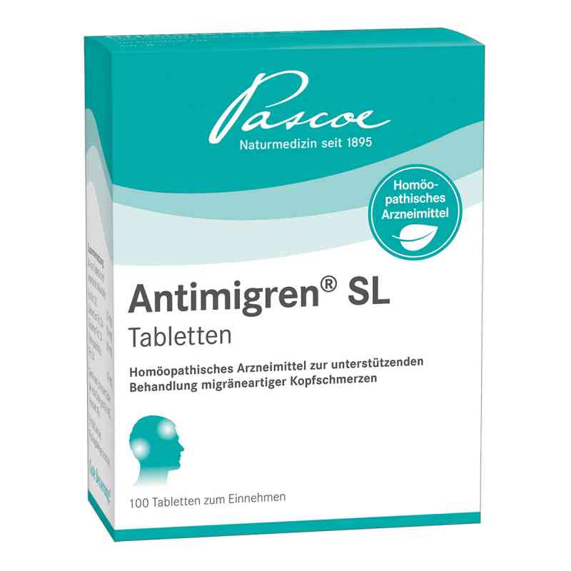 Antimigren Sl Tabletten 100 stk von Pascoe pharmazeutische Präparate PZN 06410087