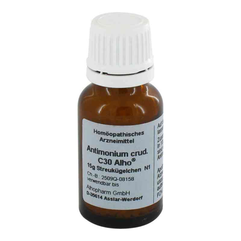 Antimonium Crudum C30 Globuli 15 g von Alhopharm Arzneimittel GmbH PZN 02152553