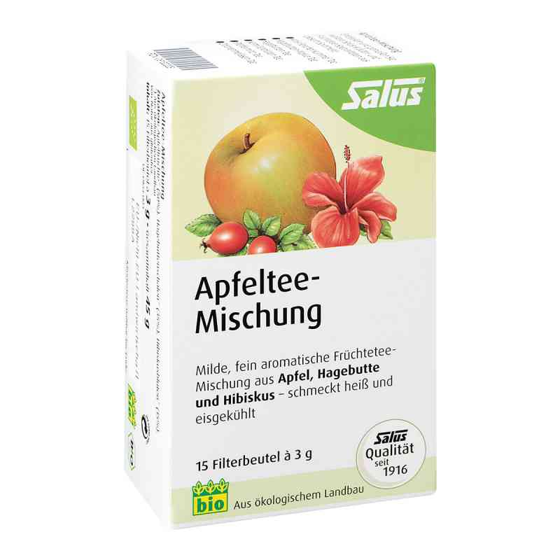 Apfeltee-mischung Früchtetee bio Salus Filterbeut. 15 stk von SALUS Pharma GmbH PZN 06132228