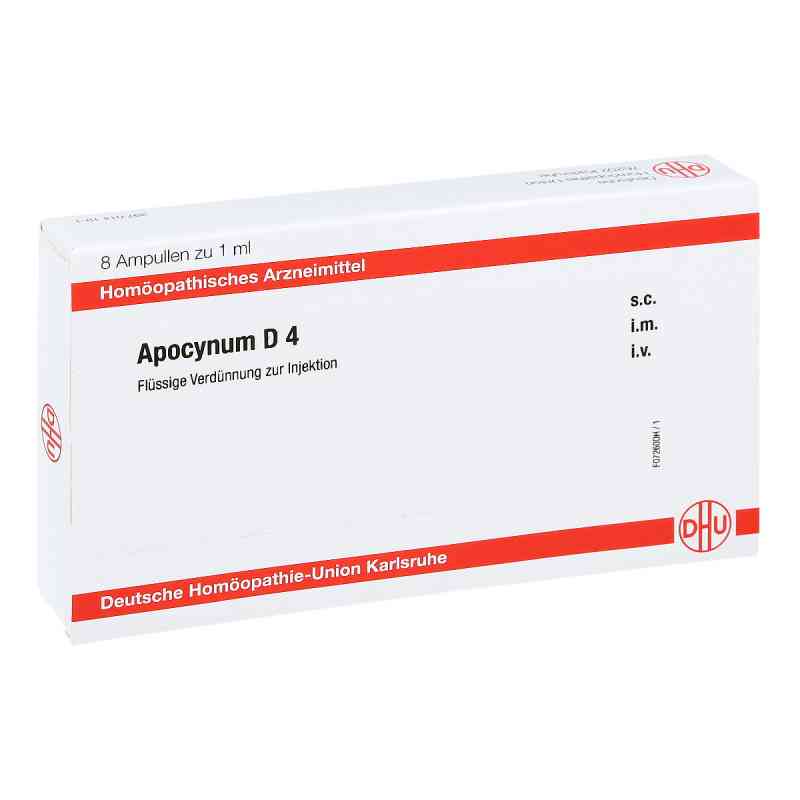 Apocynum D4 Ampullen 8X1 ml von DHU-Arzneimittel GmbH & Co. KG PZN 11704046