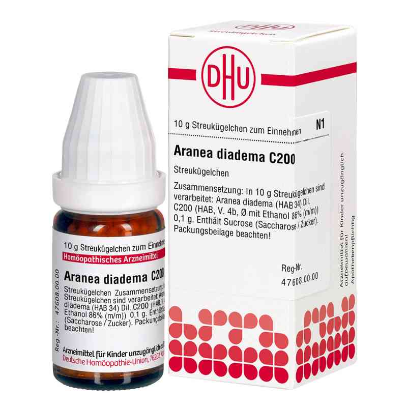 Aranea Diadema C200 Globuli 10 g von DHU-Arzneimittel GmbH & Co. KG PZN 07454603