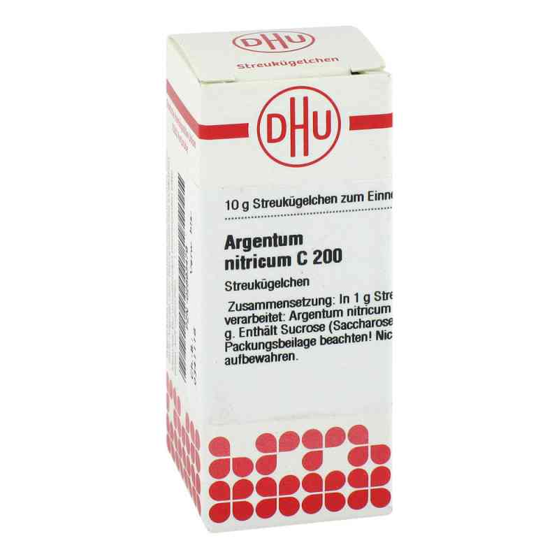 Argentum Nitricum C200 Globuli 10 g von DHU-Arzneimittel GmbH & Co. KG PZN 02893479