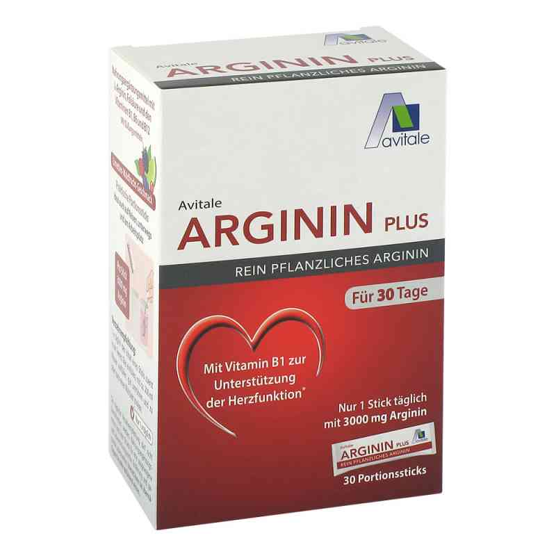 Arginin Plus Vitamin B1+b6+b12+folsäure Sticks 30X5.9 g von Avitale GmbH PZN 16505707