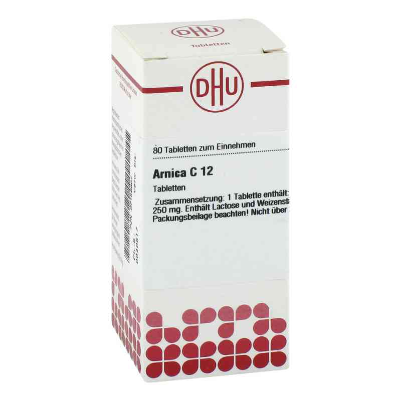 Arnica C12 Tabletten 80 stk von DHU-Arzneimittel GmbH & Co. KG PZN 07159962