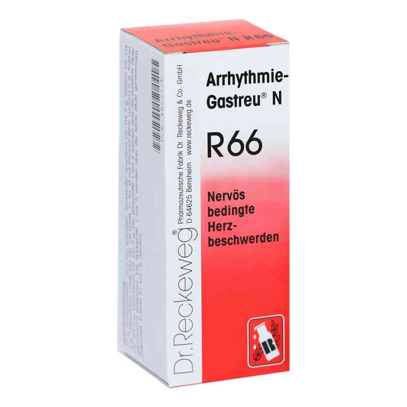 Arrhythmie-gastreu N R 66 Tropfen zum Einnehmen 50 ml von Dr.RECKEWEG & Co. GmbH PZN 04852326