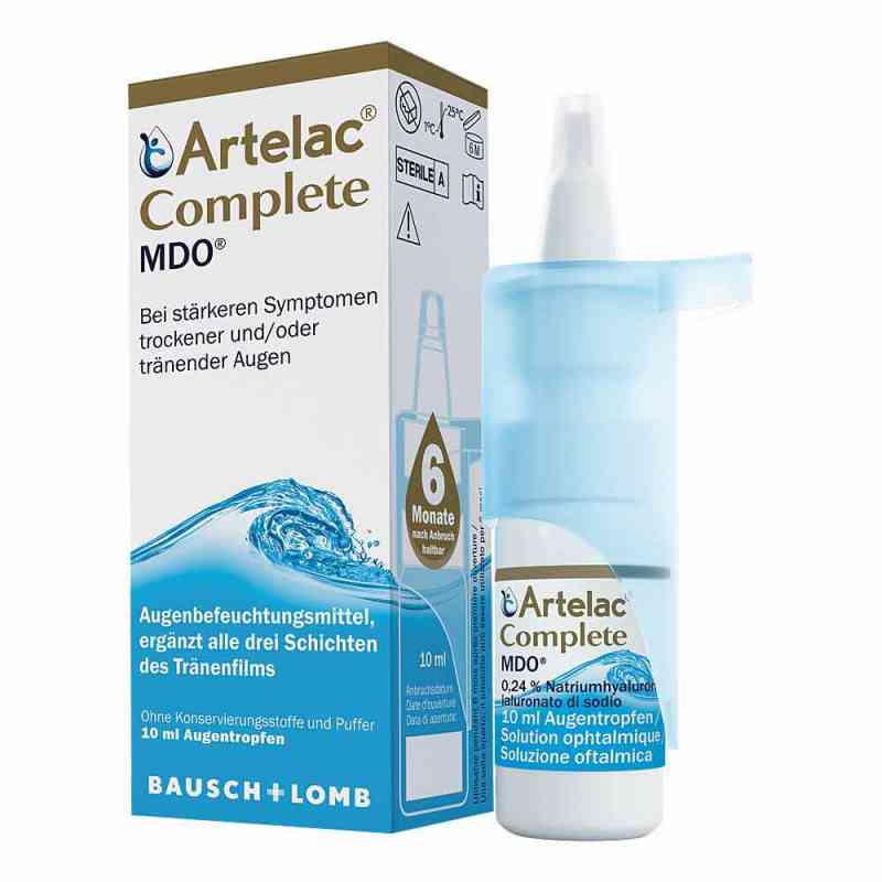 Artelac Complete MDO Augentropfen für trockene/ tränende Augen 10 ml von Dr. Gerhard Mann Chem.-pharm.Fab PZN 12436056