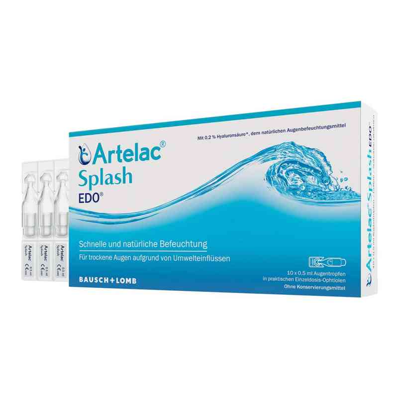 Artelac Splash Edo Augentropfen 10X0.5 ml von Dr. Gerhard Mann PZN 07706996