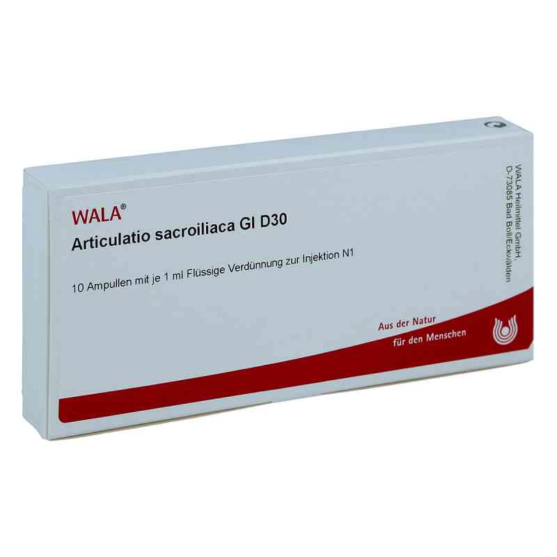 Articulatio Sacroiliaca Gl D30 Ampullen 10X1 ml von WALA Heilmittel GmbH PZN 02907454