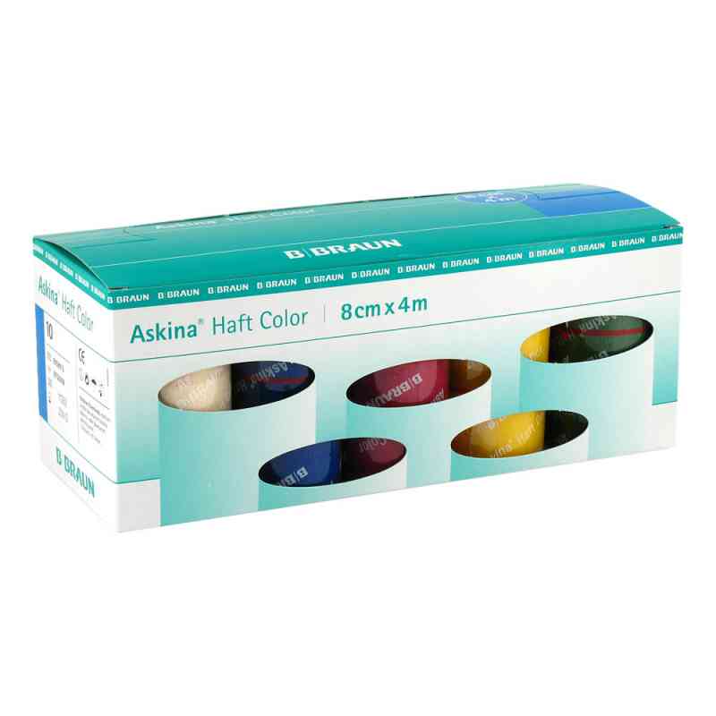Askina Haftbinde Color Sortimentsbox 10 stk von B. Braun Melsungen AG PZN 08753058