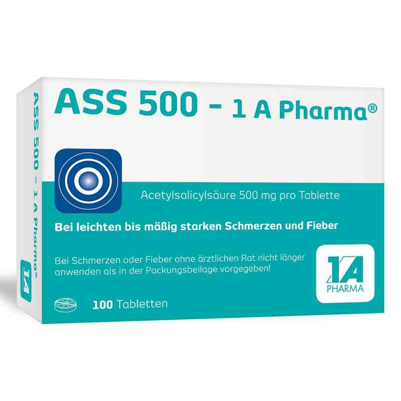 ASS 500 - 1 A Pharma® Tabletten 100 stk von 1 A Pharma GmbH PZN 08612435