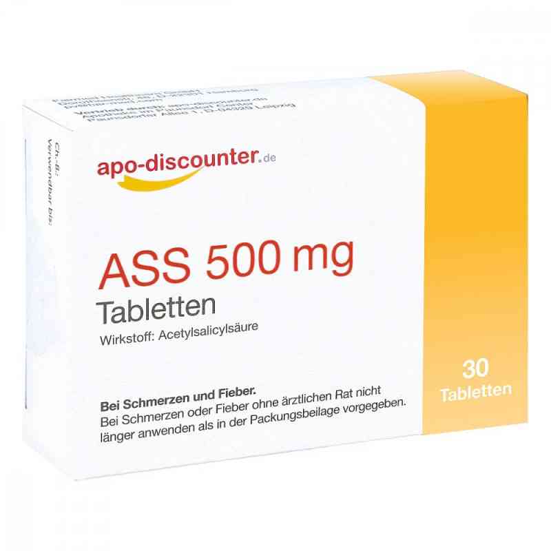 Ass 500 mg Tab apo-discounter 30 stk von Fairmed Healthcare GmbH PZN 16762976