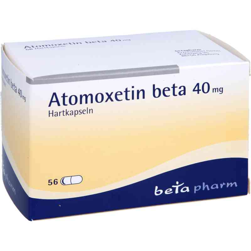 Atomoxetin beta 40 mg Hartkapseln 56 stk von betapharm Arzneimittel GmbH PZN 14244160