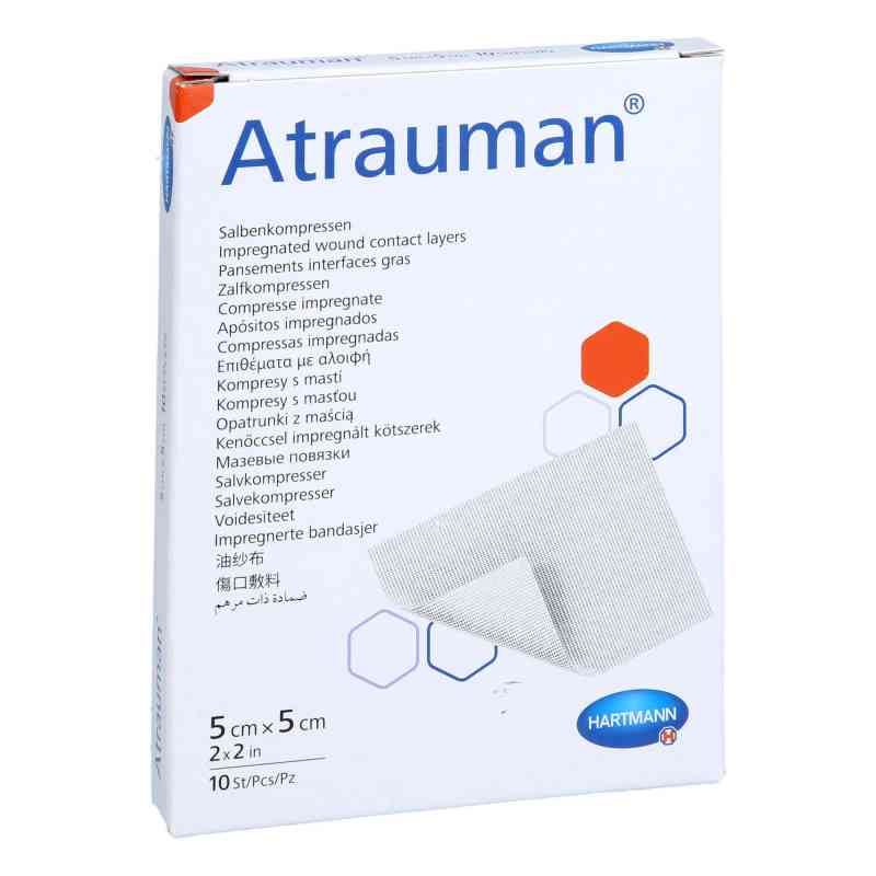 Atrauman 5x5 cm steril Kompressen 10 stk von B2B Medical GmbH PZN 12892417