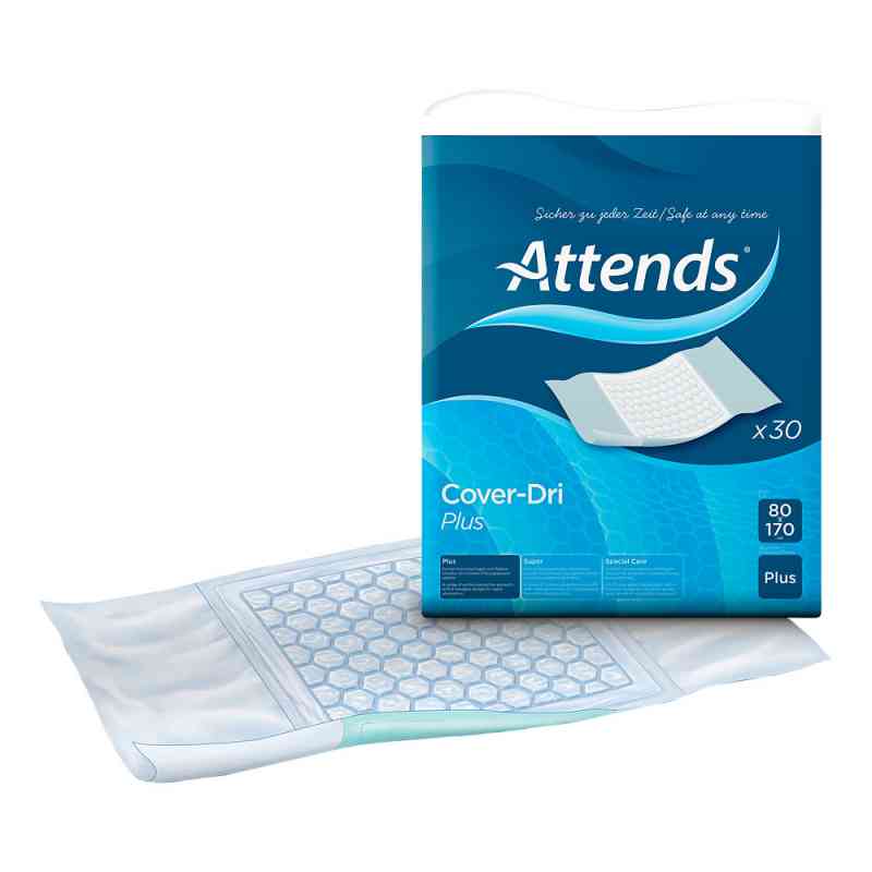 Attends Cover-dri Plus 80x170 cm Bettschutzeinlage 30 stk von Attends GmbH PZN 01883007