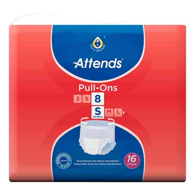 Attends Pull-ons 8 small 16 stk von Attends GmbH PZN 10328546
